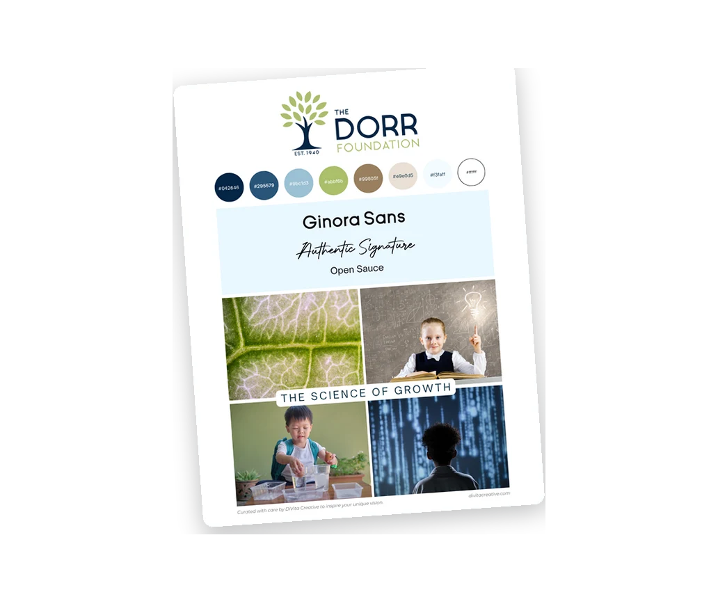 The Dorr Foundation, Brand Boards