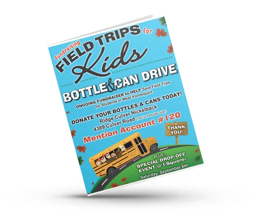 Bottles & Cans for Kids, Flyers