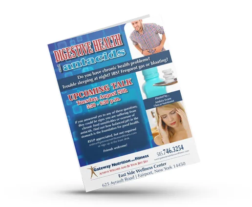 Gateway Digestive, Flyers