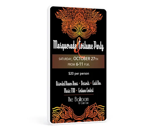 Masquerade Party, Invitations