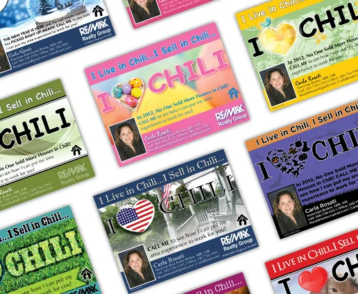 Heart Chili, Postcards & Direct Mail